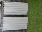 Metalen golfplaten 2 stuks 95x183cm, Doe-het-zelf en Verbouw, Platen en Panelen, Ophalen, Gebruikt, Overige materialen, Minder dan 20 mm