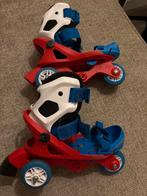 Verstelbare skeelers (mt 28-30) met beschermers en helm, Ophalen of Verzenden, Verstelbaar, Gebruikt, Dames