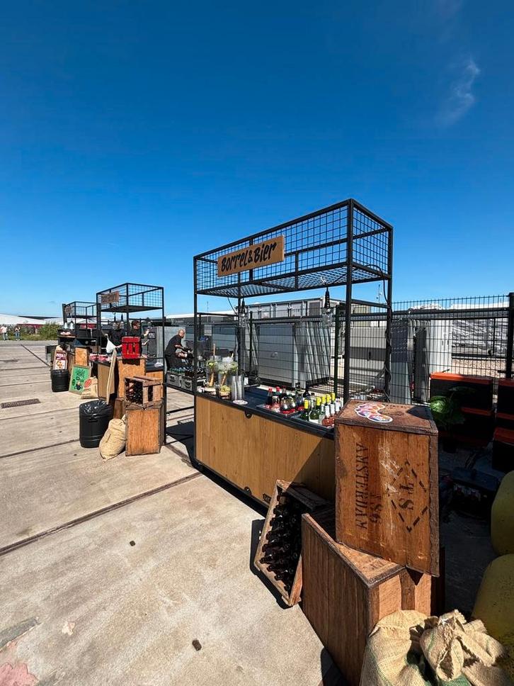 6 stuks prachtige catering uitgiftes buffettafels buffetten, Huis en Inrichting, Keuken | Complete keukens, Zo goed als nieuw