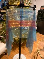 Sjaal 171x47 cm blauw rose, Ophalen of Verzenden, Zo goed als nieuw, Sjaal