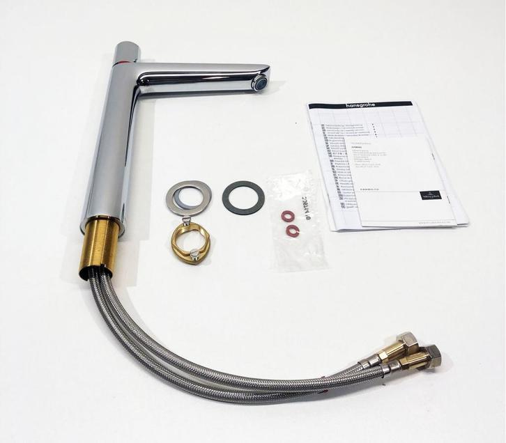 HANSGROHE TALIS SELECT E 240 VERHOOGDE WASTAFELKRAAN, Doe-het-zelf en Verbouw, Sanitair, Nieuw, Kraan, Chroom, Ophalen of Verzenden