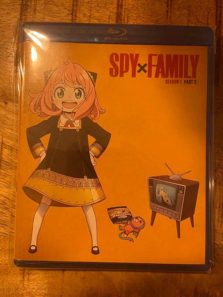 Spy X Family Season 1 Part 2 Anime Bluray!, Cd's en Dvd's, Blu-ray, Zo goed als nieuw, Ophalen of Verzenden