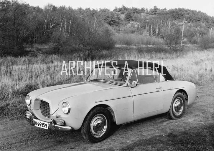 Volvo Sport P 1900 P1900 1954  factory foto, Verzamelen, Automerken, Motoren en Formule 1, Nieuw, Auto's, Verzenden