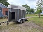 Paardentrailer 1.5 paard te huur - v.a €30.- verhuis, Ophalen, Gebruikt