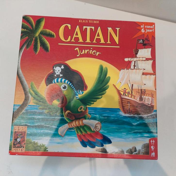 Catan junior, Hobby en Vrije tijd, Gezelschapsspellen | Kaartspellen, Zo goed als nieuw, Ophalen