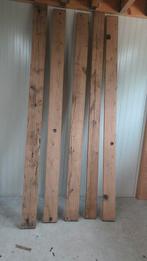 Oude Wagonplanken - Geschaafd & Onbehandeld, Doe-het-zelf en Verbouw, Hout en Planken, Gebruikt, 25 tot 50 mm, Ophalen of Verzenden