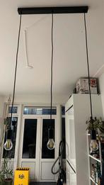 Set of three ceiling lamps (adjustable length), Metaal, Zo goed als nieuw, Ophalen, 75 cm of meer