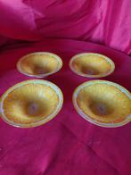 Glazen schaaltjes geel, Ophalen of Verzenden