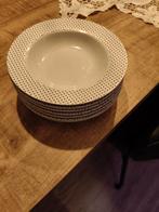 7 x diepe borden, Ophalen, Porselein, Overige stijlen, Bord(en)