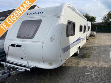 Hobby De Luxe 540 UL 2010; rondzit 2xbed mover leveller beschikbaar voor biedingen