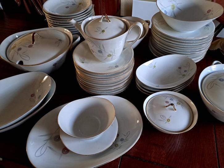 Servies Zeh Scherzer Bavaria, Antiek en Kunst, Antiek | Servies compleet, Ophalen