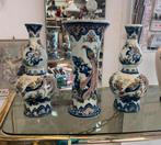 Vaas kaststel Boch Vieux Rhodes plateel vazen mooi decor, Huis en Inrichting, Woonaccessoires | Vazen, Ophalen of Verzenden