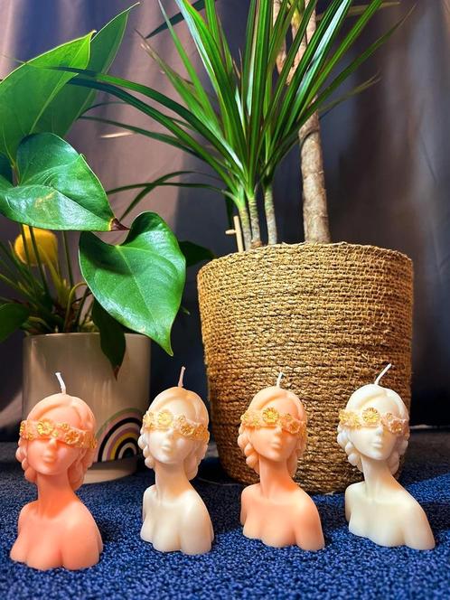 Handgemaakte Kaarsen , Ik verkoop alles in het groot., Huis en Inrichting, Woonaccessoires | Kandelaars en Kaarsen, Nieuw, Kaars