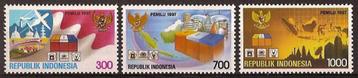 Indonesie Zonnebloem nr 1758/60 postfris 1997 beschikbaar voor biedingen