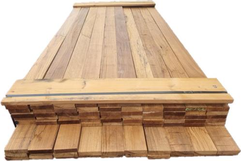 166 meter hardhouten planken 2.2x9.5 cm - nr: HP45, Tuin en Terras, Palen, Balken en Planken, Nieuw, Planken, 250 cm of meer, Hardhout