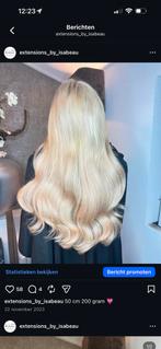 Hairextensions (weave), Ophalen of Verzenden, Zo goed als nieuw, Pruik of Haarverlenging