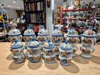 Vintage 10x bassano majolica voorraadpotten, Antiek en Kunst, Antiek | Keramiek en Aardewerk, Ophalen of Verzenden