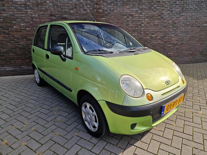 Daewoo Matiz 1.0 Style APK 06-2026 airco stuurbekr. radio cd, Auto's, Daewoo, Bedrijf, Te koop, Matiz, ABS, Airbags, Airconditioning
