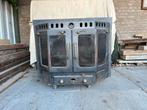 Barbas metalen inbouw houtkachel met 2 deuren, Ophalen, Gebruikt, Inbouwhaard, Houthaard
