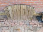 Tuinhek, tuinpoort laag hout tuindeur 100cm houten hek 74cm, Ophalen, Met poort, Gebruikt, Tuinhek