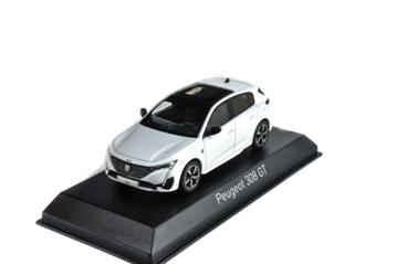 Peugeot 308 GT 2021 Pearl Wit Model 1/43 Norev 473934 beschikbaar voor biedingen