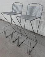 2 vintage stapelbare Till Behrens barkrukken, ., Ophalen of Verzenden, Zo goed als nieuw, .