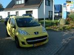 Peugeot 107 1.0-12V Sublime met airco, Voorwielaandrijving, Stof, Gebruikt, Zwart