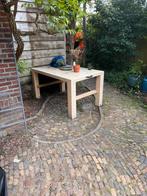 Tafel- moet opnieuw gelakt worden., Ophalen, Gebruikt, 100 tot 150 cm, 50 tot 100 cm