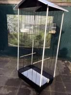 Ferplast vogelkooi te koop, Dieren en Toebehoren, Vogels | Hokken en Kooien, Ophalen, Gebruikt, Metaal, Vogelkooi