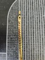 Vergulde schakel armband 19cm goldplated vintage antiek, Ophalen of Verzenden, Goud, Armband, Verguld