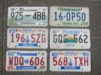 Tennessee nummerplaat kentekenplaten nummerplaten USA, Verzamelen, Overige Verzamelen, Gebruikt, Ophalen of Verzenden