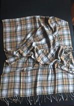 Schotse ruit sjaal lichtbruin rood beige zwart 2 m, Kleding | Dames, Mutsen, Sjaals en Handschoenen, Ophalen of Verzenden, Zo goed als nieuw