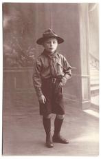 Foto - Kind Jongen - Padvinder Padvinderij Scouting - 2, Gebruikt, Foto, Ophalen of Verzenden, Voor 1940