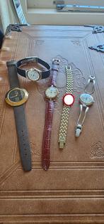 4 kwaliteits dames horloges, Sieraden, Tassen en Uiterlijk, Overige merken, Staal, Polshorloge, Overige materialen