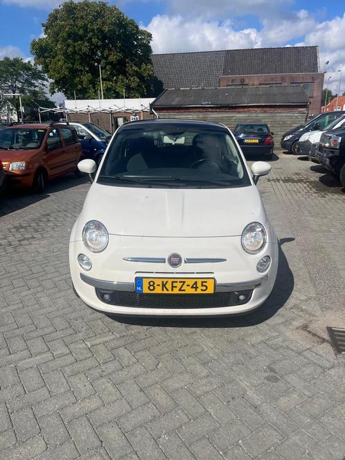 Fiat 500 0.9 TwinAir Lounge panodak navi automaat gereviseer, Auto's, Fiat, Bedrijf, Te koop, ABS, Airbags, Airconditioning, Alarm