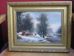 Winterlandschap, gesigneerd Bekking?, Verzenden