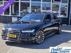 Audi A6 Limousine 1.8 TFSI ultra Advance Sport NL-AUTO TREKH, Gebruikt, Met garantie (alle), Leder en Stof, Zwart