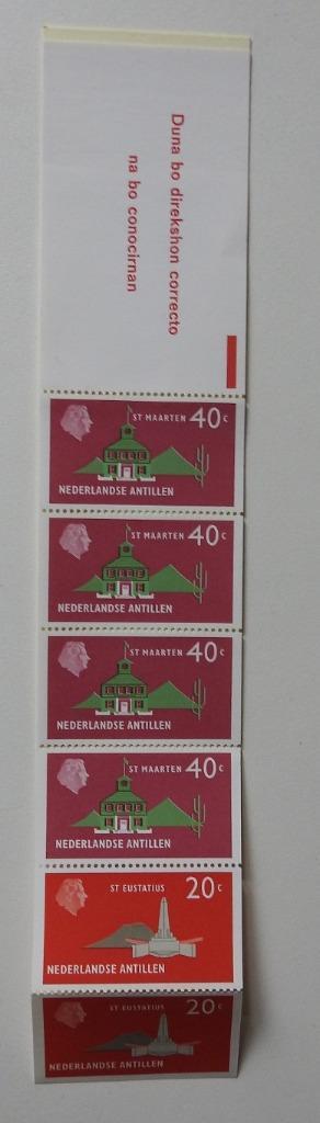 1977  Ned.- Antillen  1 postzegel boekje beschikbaar voor biedingen