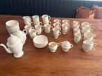 Compleet Edme Koffie/Thee Servies, Gebruikt, Ophalen of Verzenden, Effen, Aardewerk