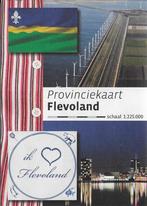 pvr2 Provinciekaart ( plattegrond ) Flevoland, Boeken, Atlassen en Landkaarten, Ophalen of Verzenden, 1800 tot 2000, Nederland