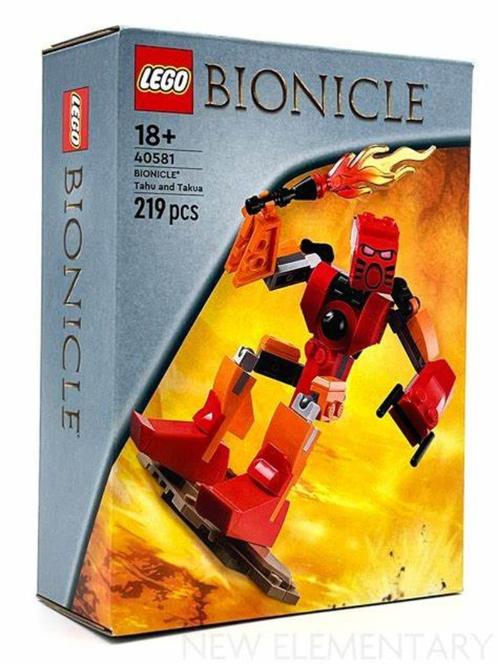 Nieuw: Legoset 40581 BIONICLE Tahu en Takua. Nieuw i/d doos., Kinderen en Baby's, Speelgoed | Duplo en Lego, Nieuw, Lego, Complete set