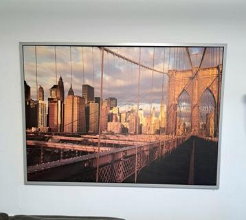 Mooie in groot afbeelding NY - Fotolijst incl. Poster - New 