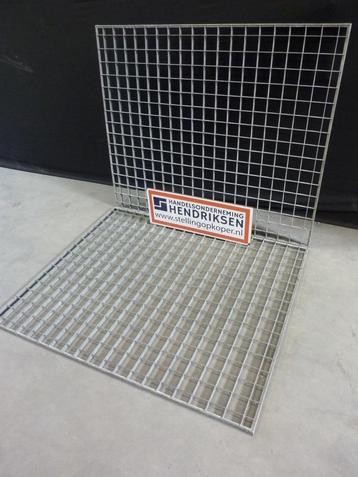 Verzinkt rooster / persrooster / stellingrooster 110x130cm beschikbaar voor biedingen