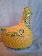 Aardewerk kip schaal voor o.a. paté, Ophalen of Verzenden