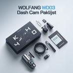 WOLFANG Dashcam Auto Voor Achter 4K WiFi  model: WD03, Ophalen of Verzenden, Nieuw