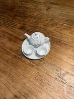 Theeservies met theepot en kopjes vintage, Antiek en Kunst, Antiek | Keramiek en Aardewerk, Ophalen of Verzenden