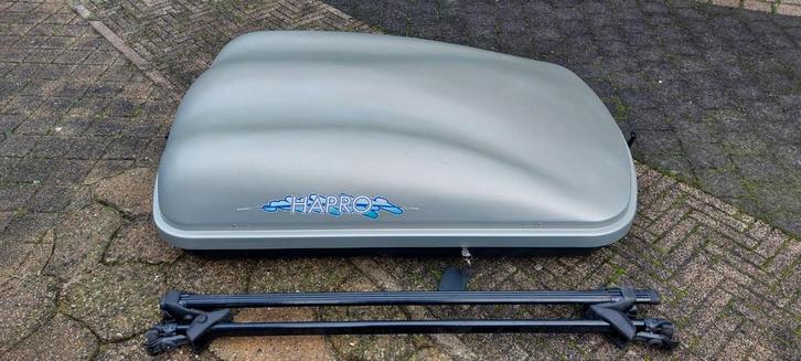 Hapro Dakkoffer + Dakdragers - Complete Set, Auto diversen, Dakkoffers, Gebruikt, Ophalen