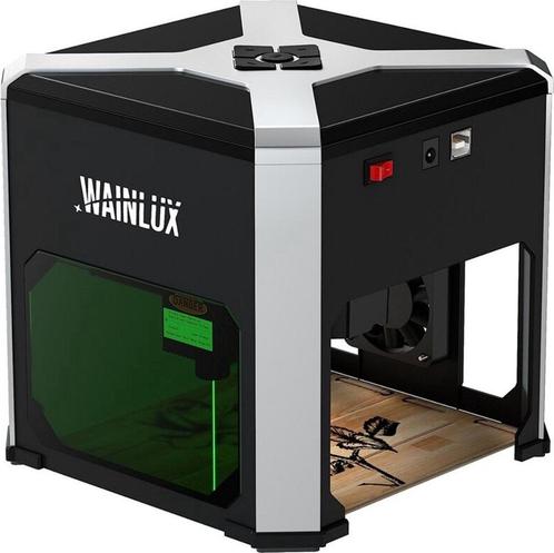 Lasergraveermachine -Lasersnijder Bluetooth-bestuurbaar, Doe-het-zelf en Verbouw, Gereedschap | Freesmachines, Nieuw, Verzenden