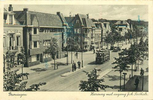 (701-118-035) Groningen Heereweg, Verzamelen, Ansichtkaarten | Nederland, Groningen, Verzenden