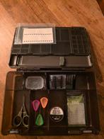Korda tacklebox met wat toebehoren, Watersport en Boten, Ophalen of Verzenden, Gebruikt
